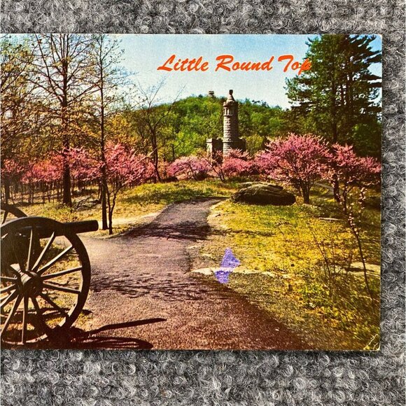 Vtg Gettysburg PA Postcard Lot Of 4 ￼‎ Battlefield Lincoln Speech Memorial Round - Picture 10 of 16